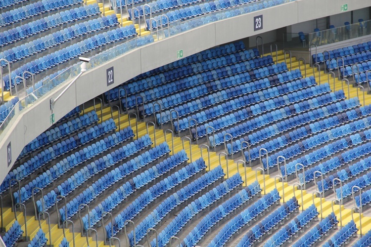 Stadion Śląski przed otwarciem