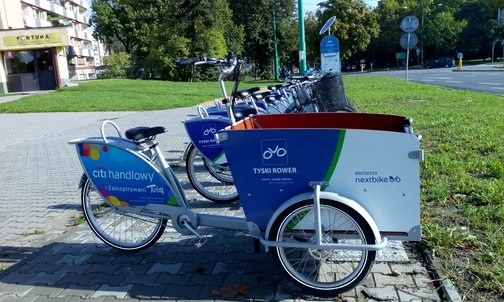 W Tychach są rowerowe bagażówki 