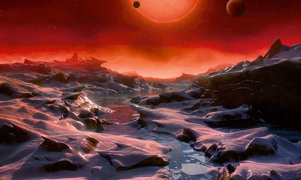 Tak może wyglądać powierzchnia planet układu Trappist.