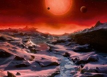 Tak może wyglądać powierzchnia planet układu Trappist.