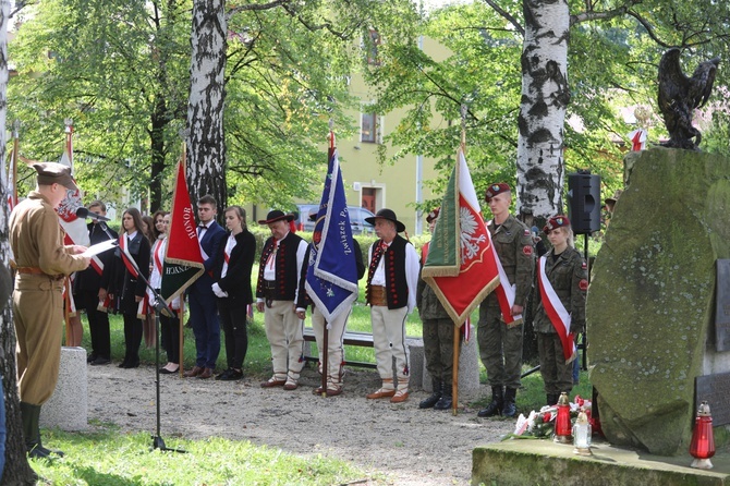 71. rocznica  śmierci partyzantów "Bartka" w Żywcu - 2017