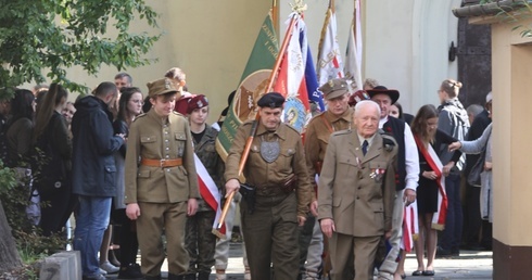 71. rocznica  śmierci partyzantów "Bartka" w Żywcu - 2017