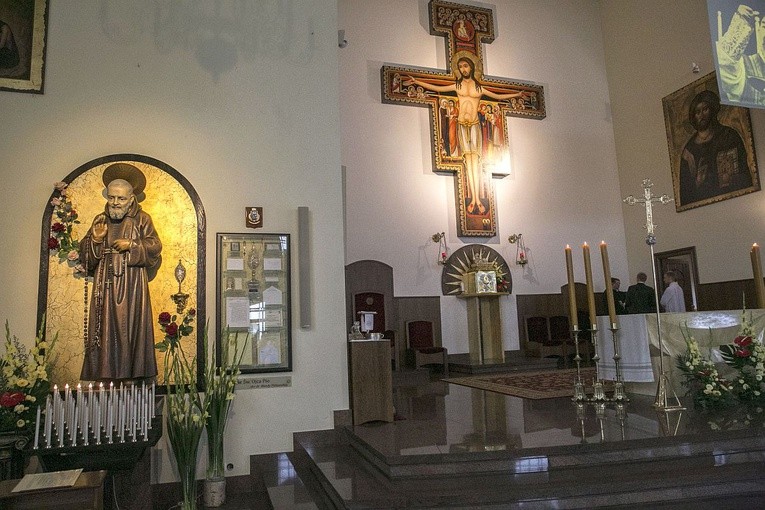 Nowe sanktuarium św. o. Pio na Gocławiu