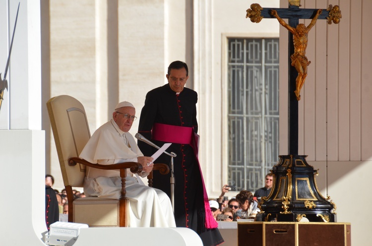 Zdjęcia ze spotkania z papieżem Franciszkiem