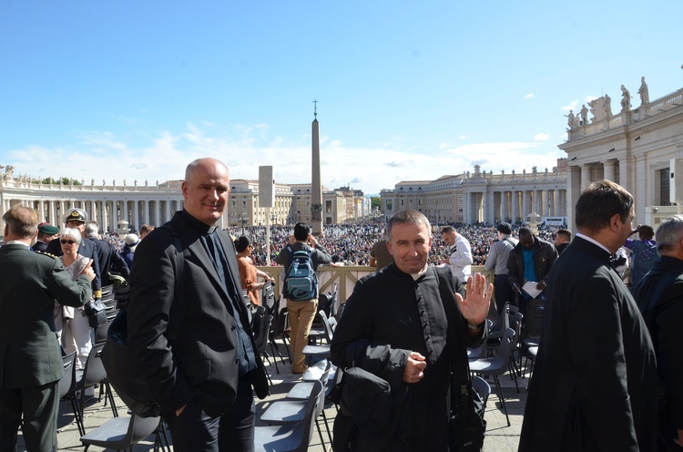 Zdjęcia ze spotkania z papieżem Franciszkiem