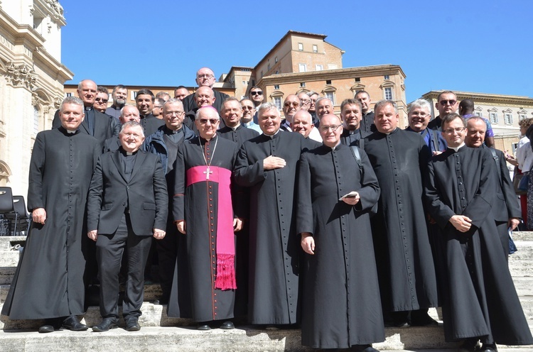 Zdjęcia ze spotkania z papieżem Franciszkiem