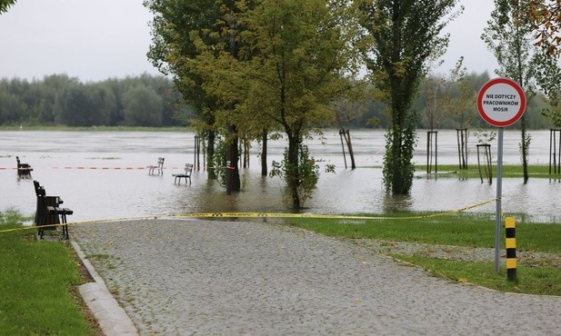 Wysoka woda. Nie ma zagrożenia