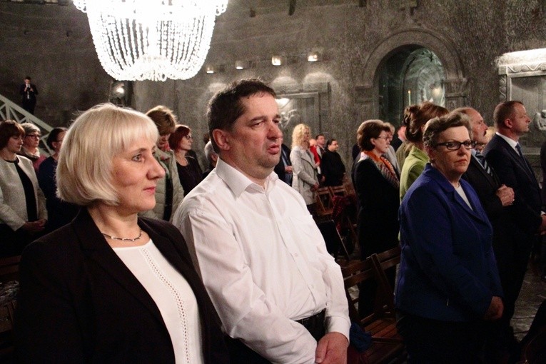 Spotkanie instytucji albertyńskich w Kopalni Soli w Wieliczce