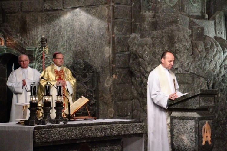 Spotkanie instytucji albertyńskich w Kopalni Soli w Wieliczce