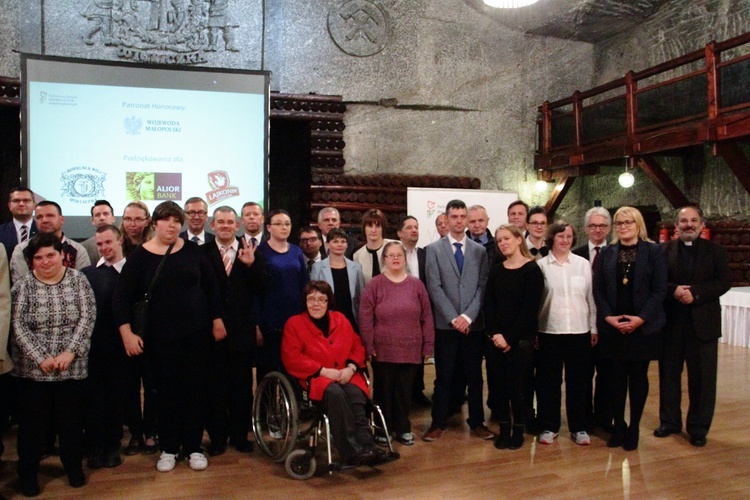 Spotkanie instytucji albertyńskich w Kopalni Soli w Wieliczce