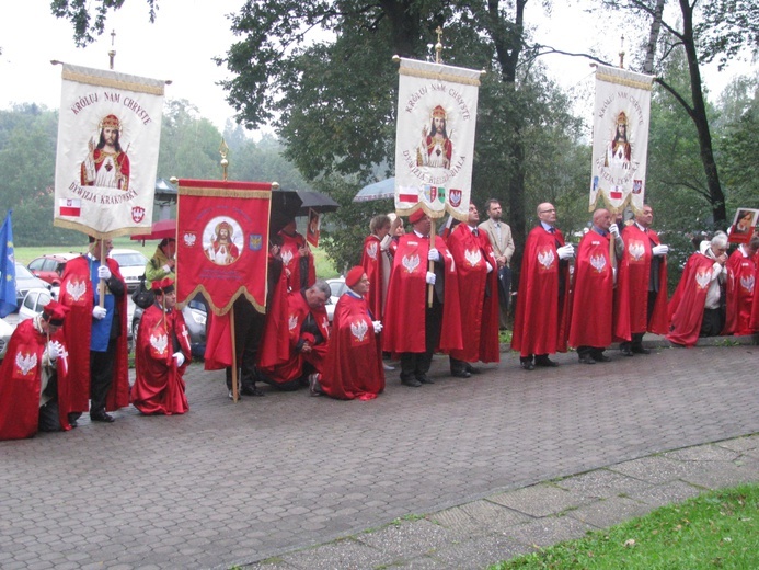 Poświęcenie figury Chrystusa Króla w Ustroniu-Zawodziu