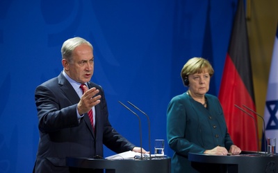 Premier Izraela do kanclerz Merkel: Jesteśmy zaniepokojeni wzrostem antysemityzmu w Niemczech