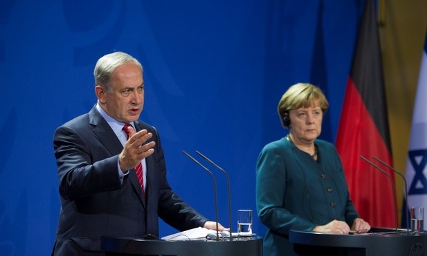 Premier Izraela do kanclerz Merkel: Jesteśmy zaniepokojeni wzrostem antysemityzmu w Niemczech