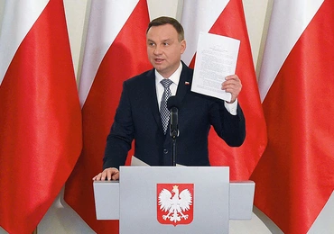Prezydent Andrzej Duda przedstawił projekty ustaw o Sądzie Najwyższym i Krajowej Radzie Sądownictwa.
