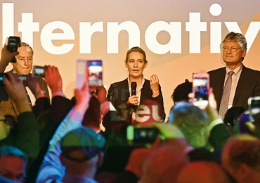 Alexander Gauland i Alice Weidel – liderzy AfD – nowej siły na niemieckiej scenie politycznej.