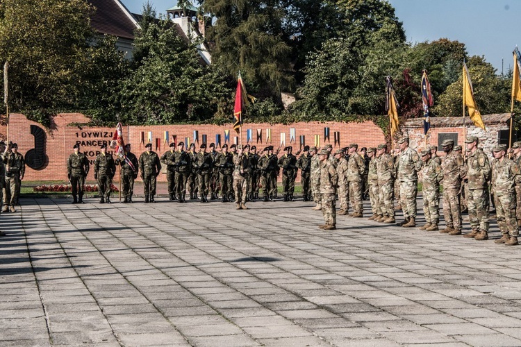 Amerykańska zmiana warty w Żaganiu