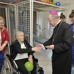 Odwiedziny abp. Marka Jędraszewskiego w Ośrodku Caritas w Zatorze