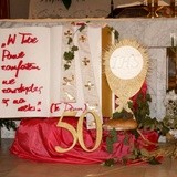Złoty jubileusz kapłaństwa ks. Eugeniusza Nycza w Porąbce