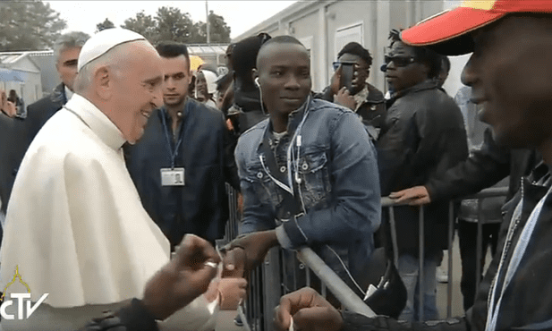 Franciszek w Bolonii: w każdym cudzoziemcu widzę Jezusa Chrystusa