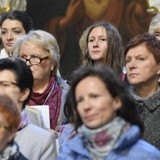 Koronacja fresku Matki Miłosierdzia w Dzierżoniowie