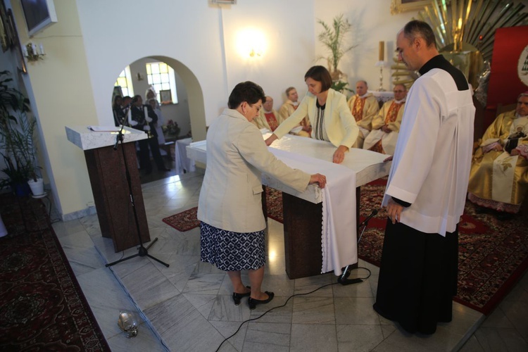 Poświęcenie kościoła w Nietulisku Dużym 