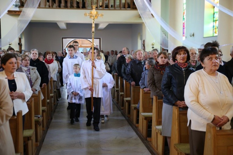Poświęcenie kościoła w Nietulisku Dużym 