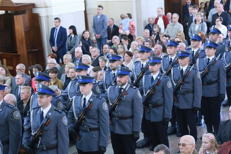 Policjanci w Dąbrowie Tarnowskiej