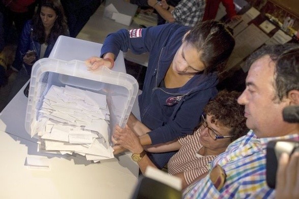 Kataloński bp Novell zagłosował w referendum w Katalonii