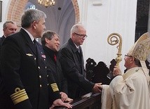 Abp Głódź życzył przedstawicielom władz uczelni wyższych wielu łask Bożych w nadchodzącym roku akademickim.