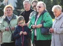 Pani Barbara z Łowicza przyprowadziła swojego wnuka.