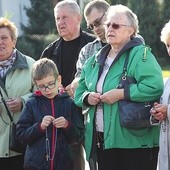 Pani Barbara z Łowicza przyprowadziła swojego wnuka.