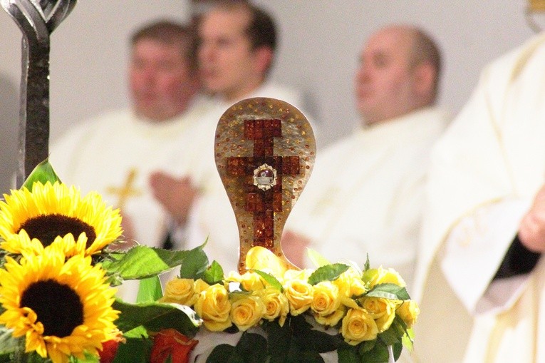 Relikwiarz z relikwiami św. Franciszka z Asyżu