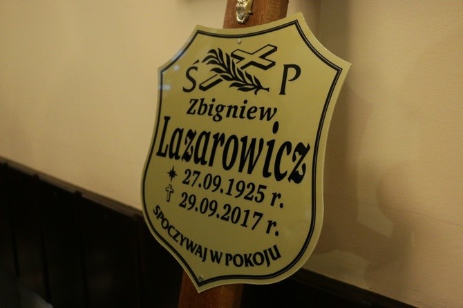 Pogrzeb płk. Zbigniewa Lazarowicza ps. "Bratek"