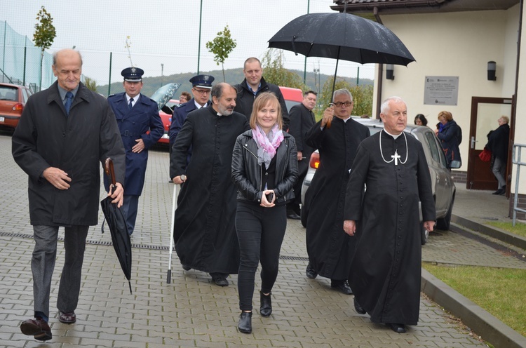 Poświęcenie kamienia węgielnego w Radwanowicach