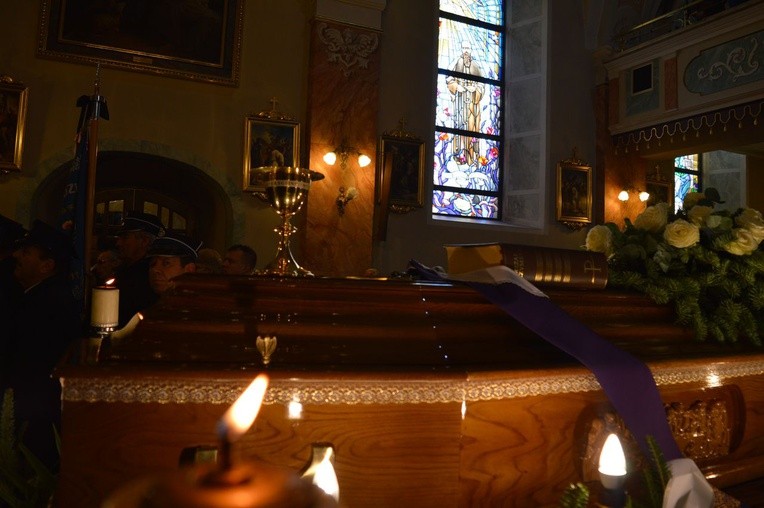 Pożegnanie ks. Franciszka Trutego 