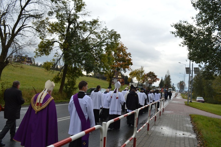 Pożegnanie ks. Franciszka Trutego 