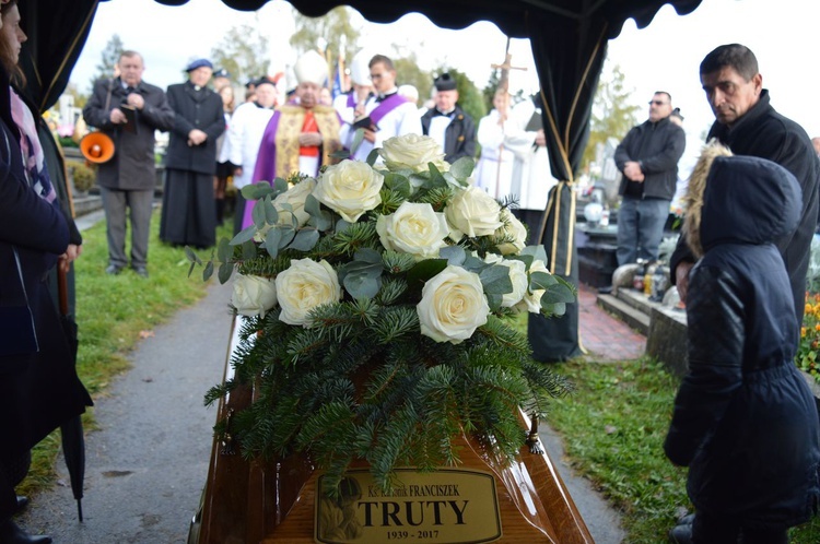 Pożegnanie ks. Franciszka Trutego 