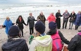 Różaniec do Granic na plaży w Ustce