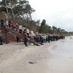 Różaniec do Granic na plaży w Ustce