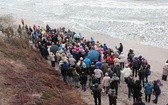 Różaniec do Granic na plaży w Ustce