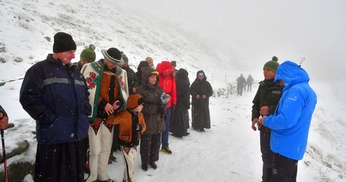 Dziesiątki Różańca na Kasprowym Wierchu 