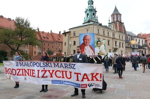 II Małopolski Marsz "Rodzinie i Życiu Tak!"