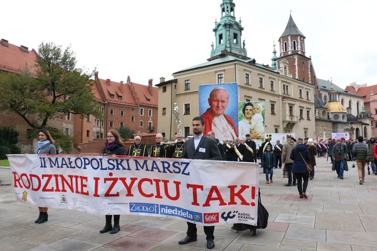 II Małopolski Marsz "Rodzinie i Życiu Tak!"