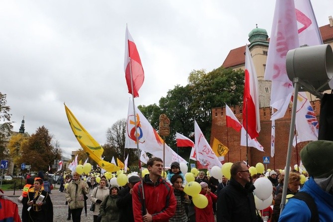 II Małopolski Marsz "Rodzinie i Życiu Tak!"