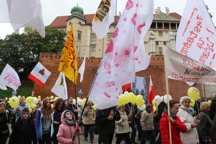 II Małopolski Marsz "Rodzinie i Życiu Tak!"