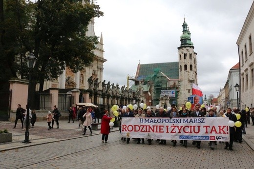 II Małopolski Marsz "Rodzinie i Życiu Tak!"