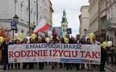 II Małopolski Marsz "Rodzinie i Życiu Tak!"