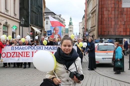 II Małopolski Marsz "Rodzinie i Życiu Tak!"