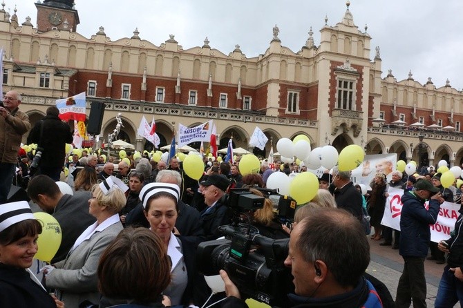 II Małopolski Marsz "Rodzinie i Życiu Tak!"