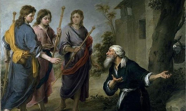 Murillo, Abraham i trzej aniołowie